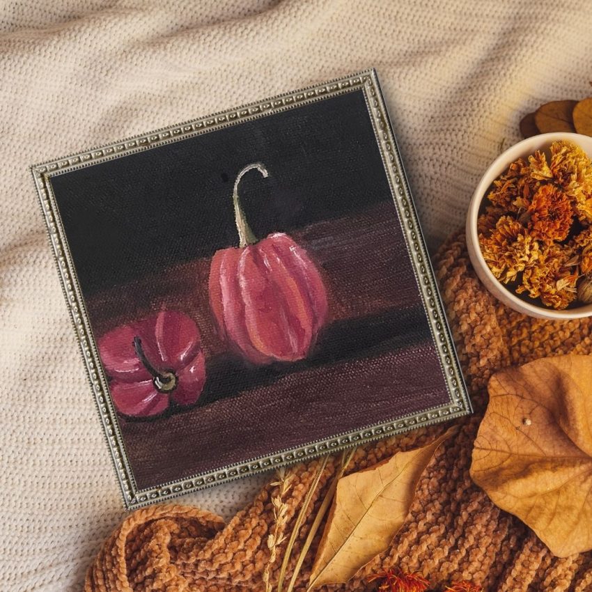 Habanero Pepper Still Life Art - Image 2