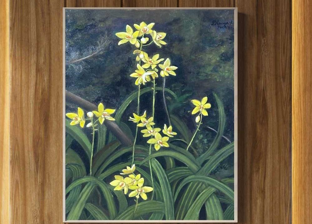 yellow-orchid-fine-art