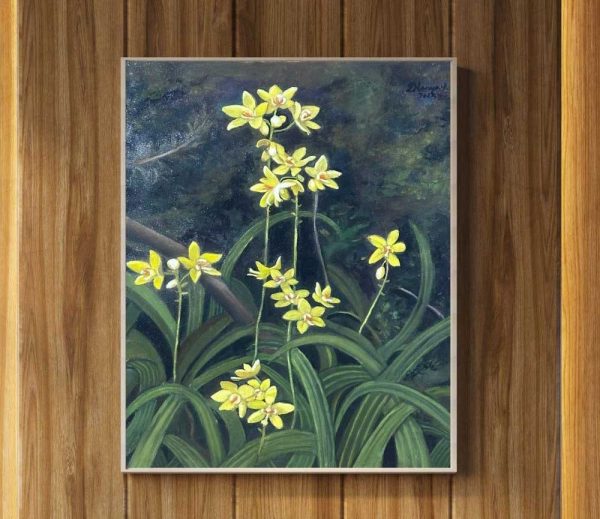 yellow-orchid-fine-art