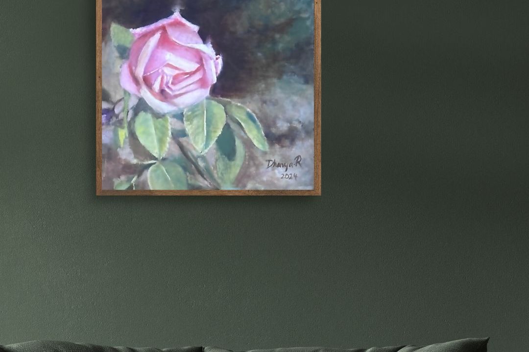 'Soft pink Jebel Al Akhdar rose symbolising grace and tradition'