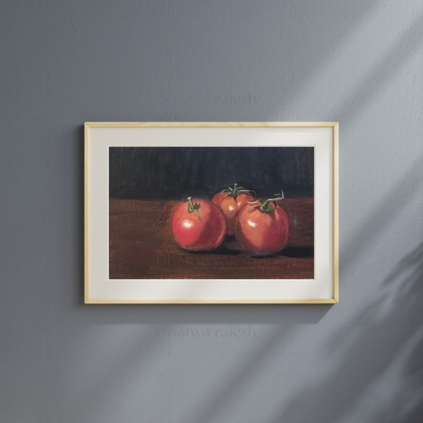 Tomatoes Still Life Art - Image 2